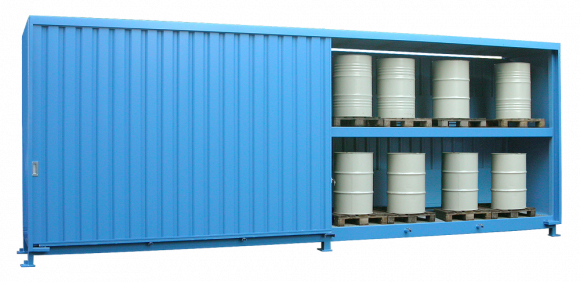 Wasserschutz-Fachcontainer