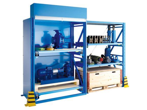 Schwerlastauszugsregal