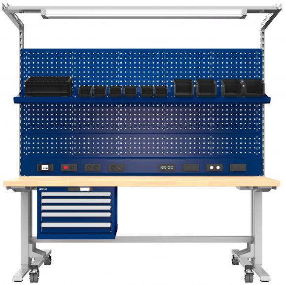 Kompaktwerkbank, Systemwerkbank