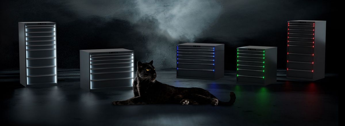 Lista Edge - Design-Schrank mit LED-Technologie