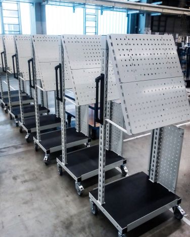 Werkzeugboards für Montagelinie